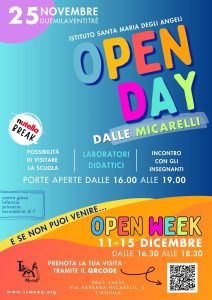 Scopri di più sull'articolo 2° Open Day