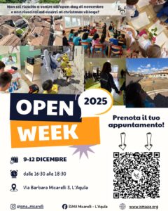 Scopri di più sull'articolo Open week