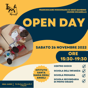 Scopri di più sull'articolo Open day 2022